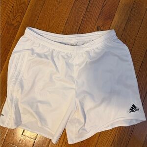 Adidas Women's White Athletic Shorts